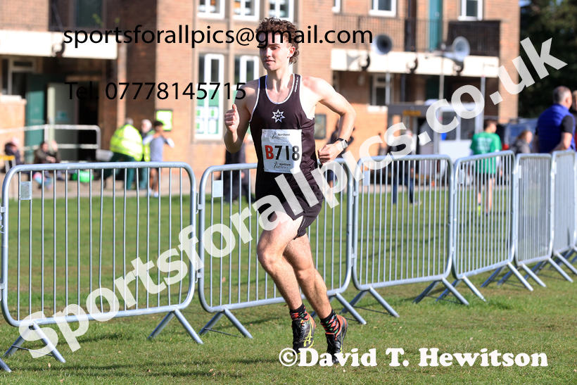 Mens Under-18s 2026 Northern Cross Country Relays, Graves Park, Sheffield. Photo: David T. Hewitson/Sports for All Pics
